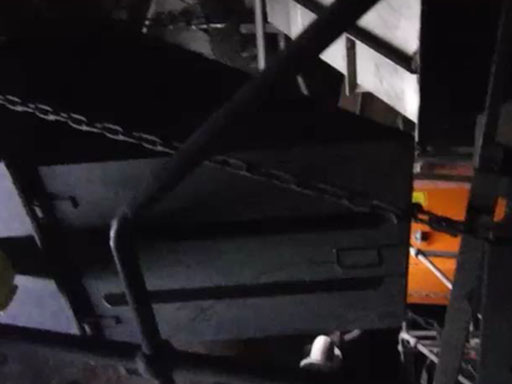 Vacuum Cleaning Conveyer belt spillage cleaning