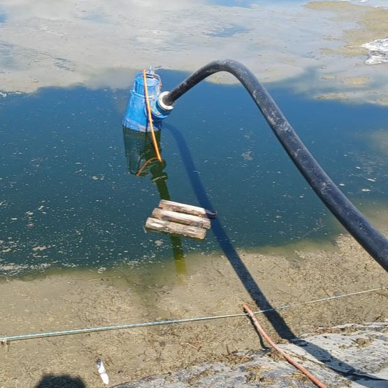 Vacuum Cleaning for mines and dams
